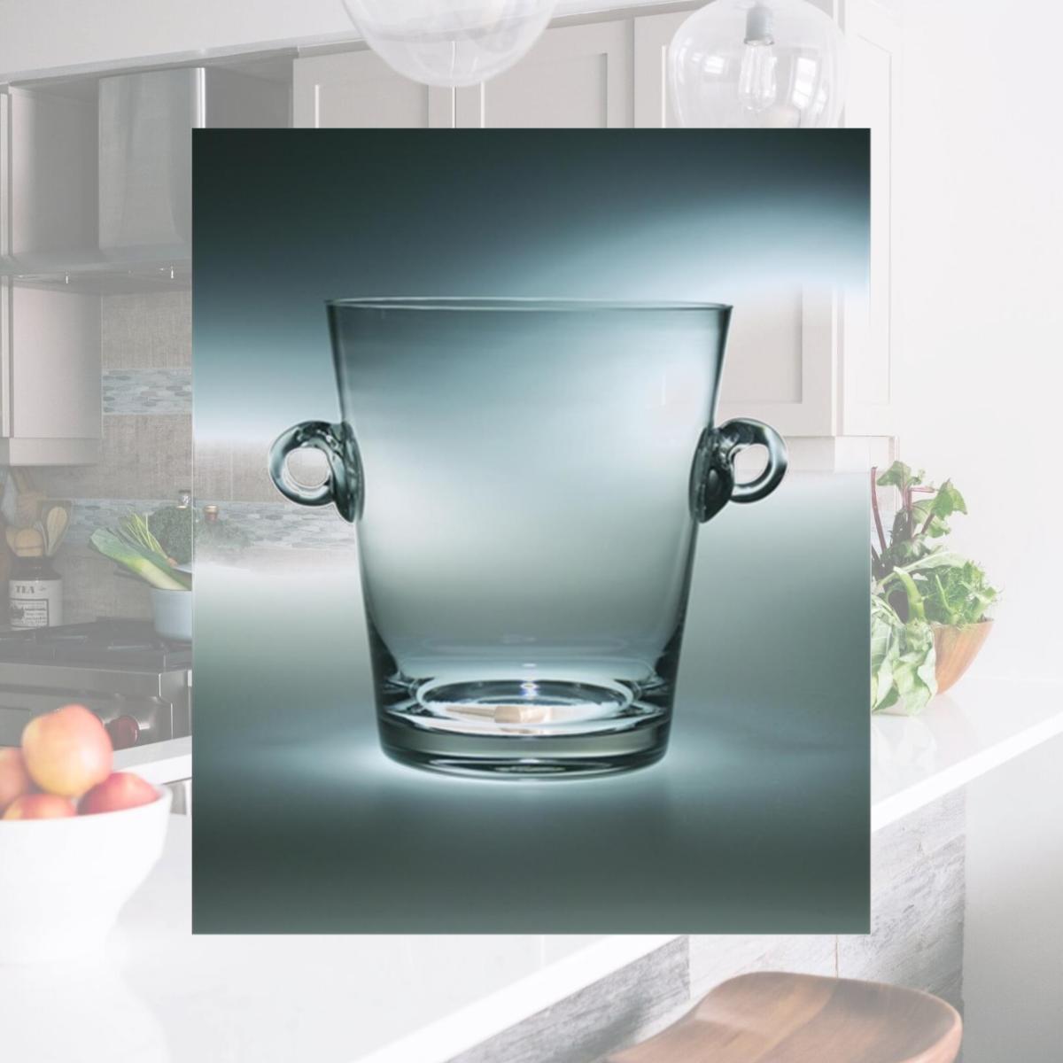 Picture of Majestic Gifts T-700 Classic Clear 7 in. High Quality Glass Ice Bucket