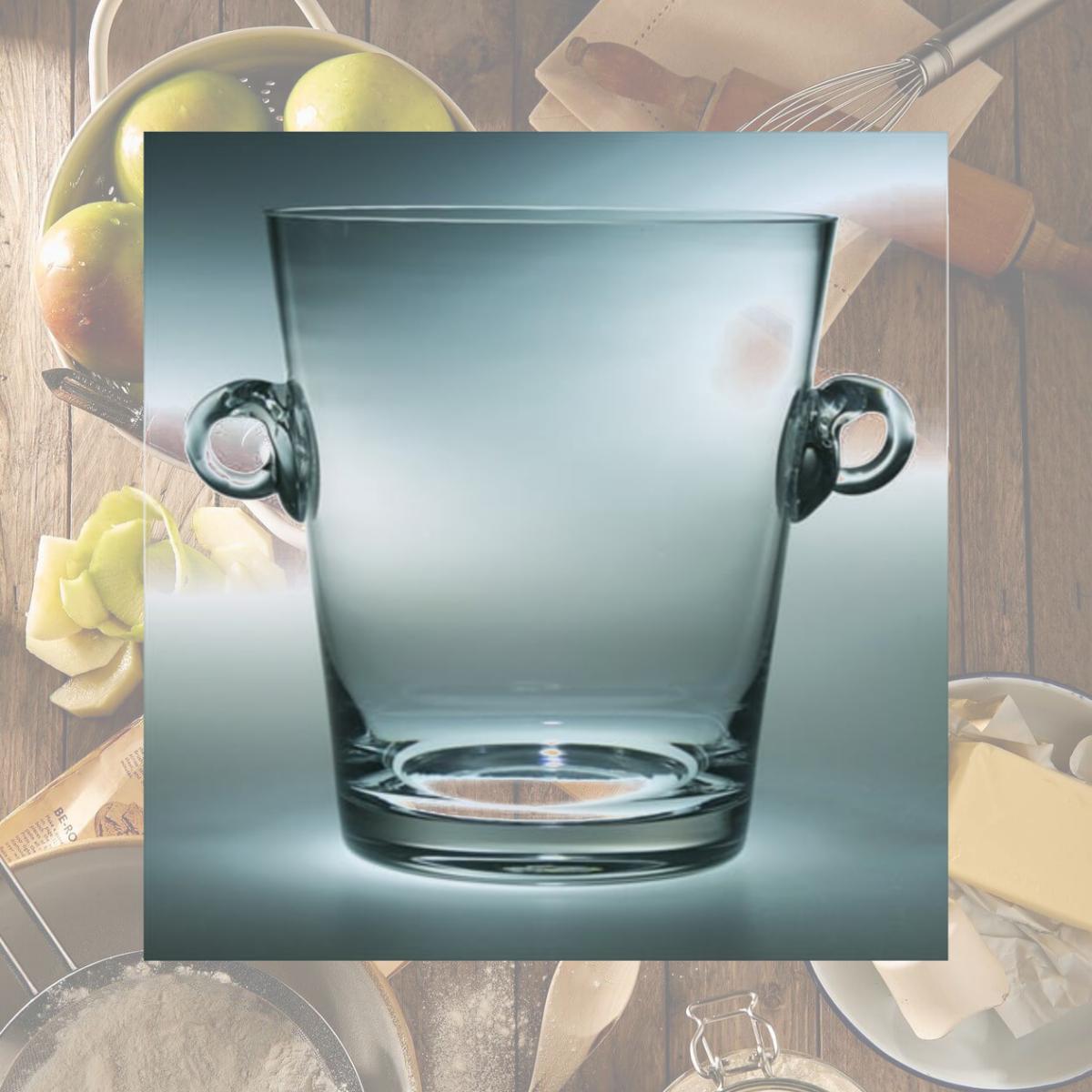 Picture of Majestic Gifts T-701 Classic Clear 9.25 in High Quality Glass Cooler Ice Bucket