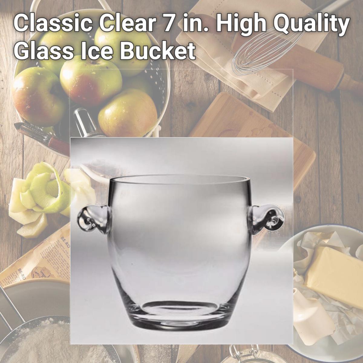 Picture of Majestic Gifts T-705 Classic Clear 7 in. High Quality Glass Ice Bucket