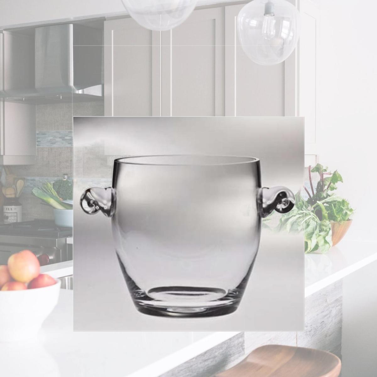 Picture of Majestic Gifts T-705 Classic Clear 7 in. High Quality Glass Ice Bucket