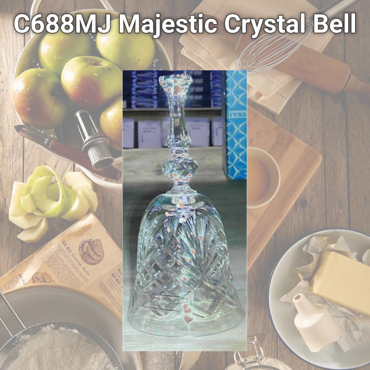 Picture of Majestic Gifts C688MJ Majestic Crystal Bell