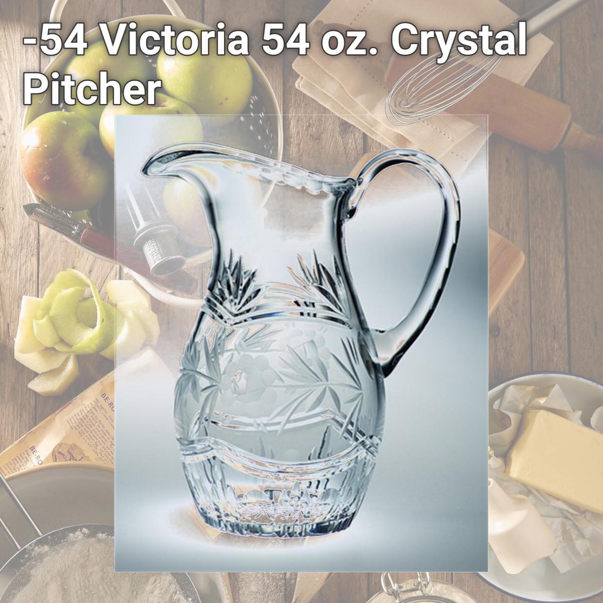 Picture of Majestic Gifts C679VC-54 Victoria 54 oz. Crystal Pitcher