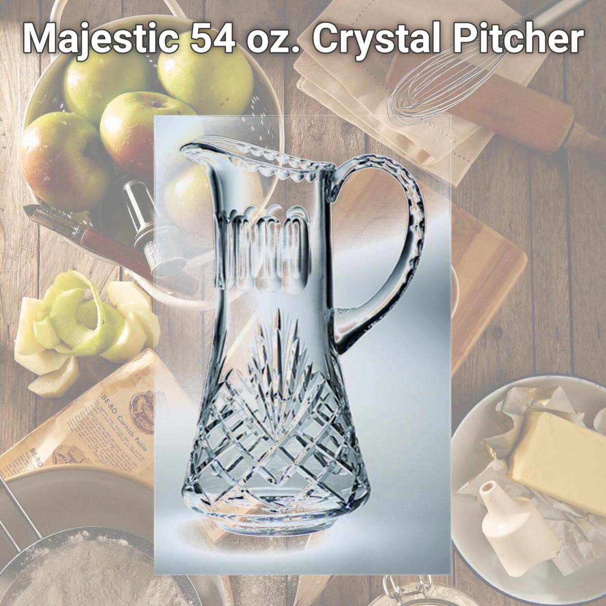 Picture of Majestic Gifts C682MJ-54 Majestic 54 oz. Crystal Pitcher