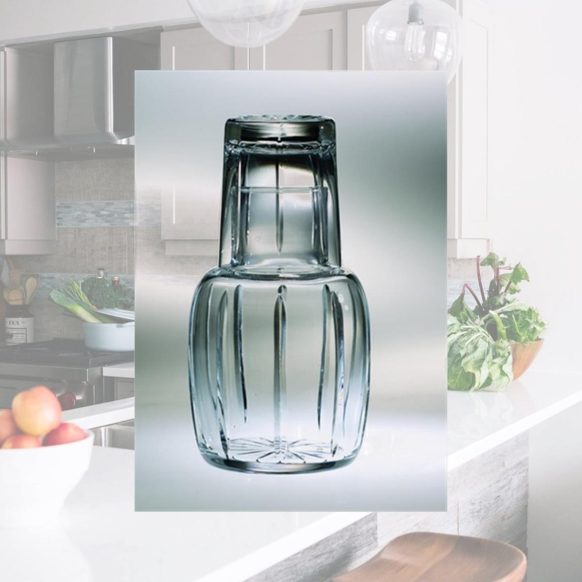 Picture of Majestic Gifts JO-167 Joy 25 oz. Crystal Water Set