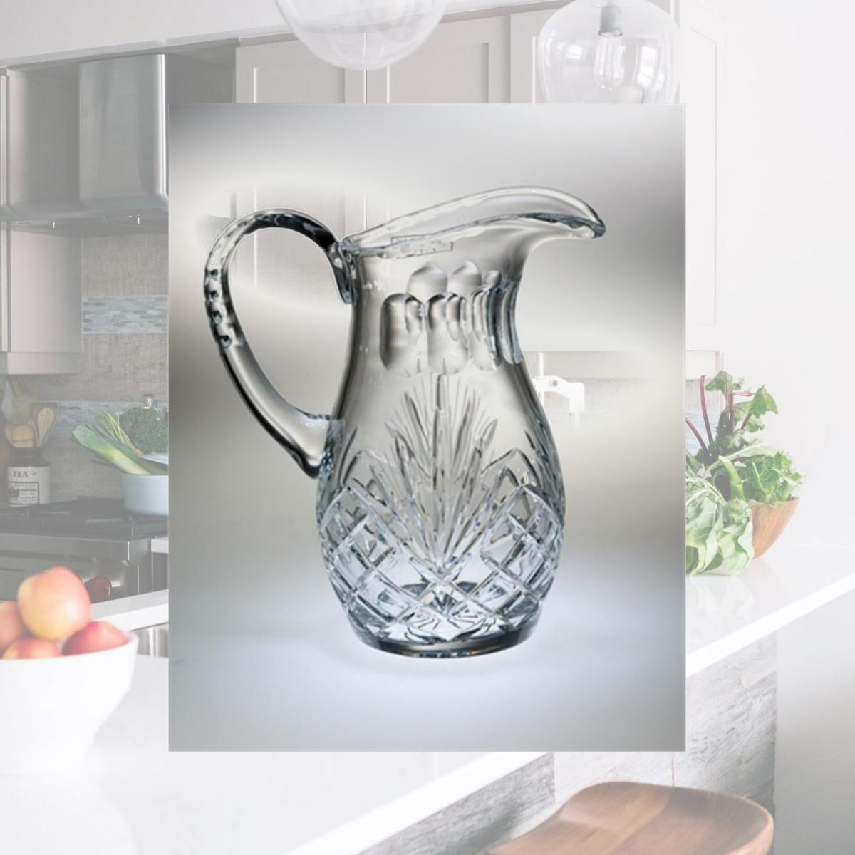 Picture of Majestic Gifts MA-162 Majestic 48 oz. Crystal Pitcher