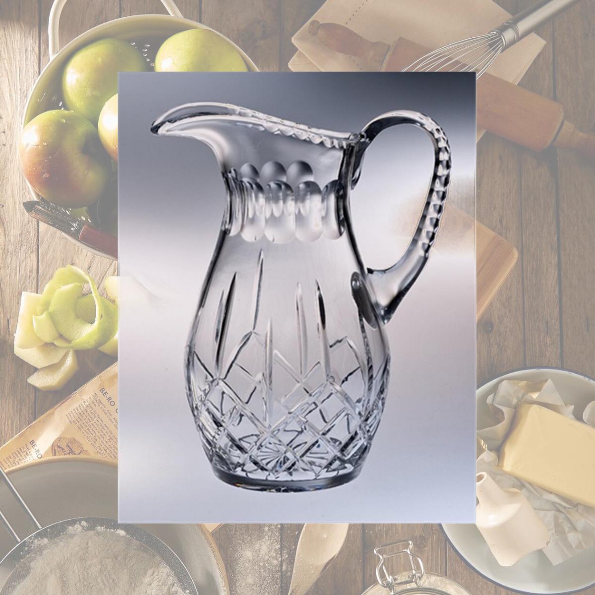 Picture of Majestic Gifts PL-162 Plaza 48 oz. Crystal Pitcher