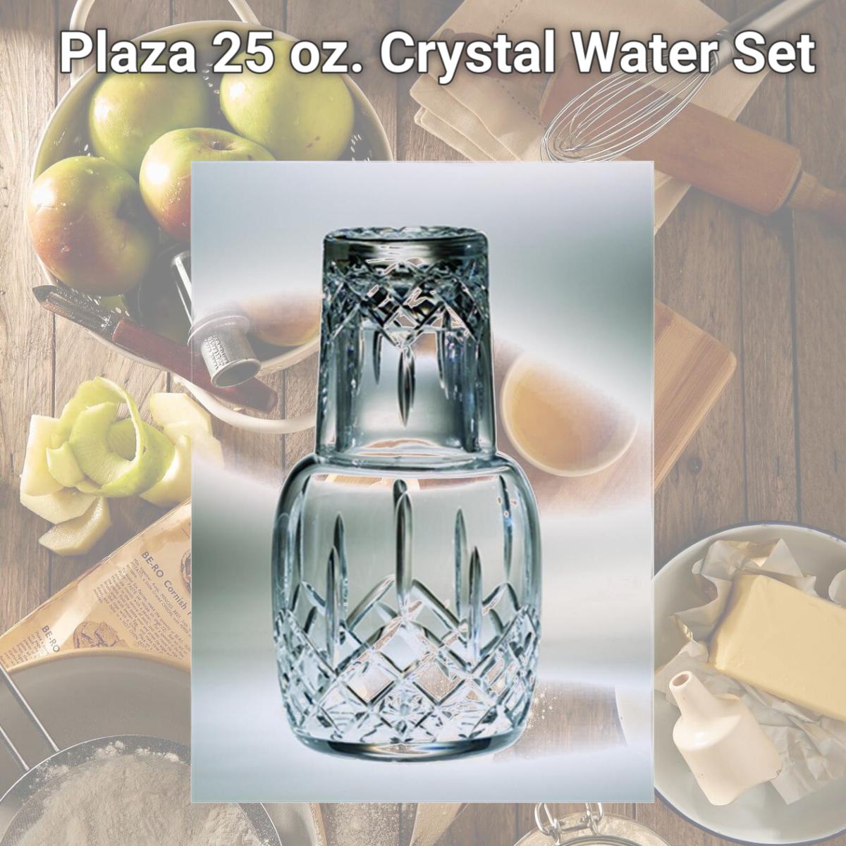 Picture of Majestic Gifts PL-167 Plaza 25 oz. Crystal Water Set