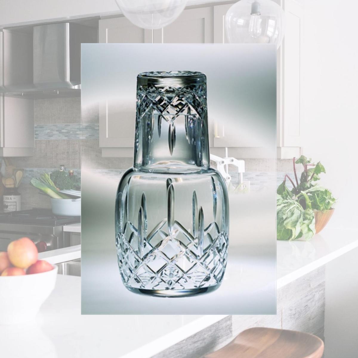 Picture of Majestic Gifts PL-167 Plaza 25 oz. Crystal Water Set