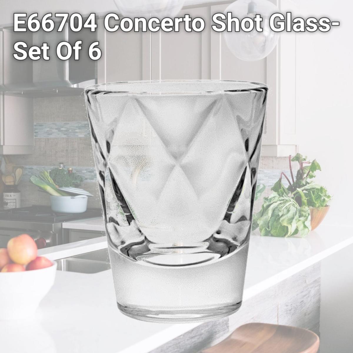 Picture of Majestic Gifts E66704 Concerto Shot Glass- Set Of 6