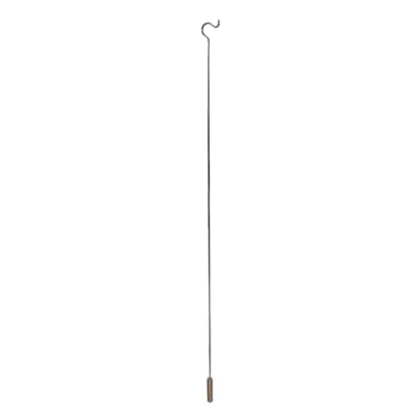 P48-ch 54 In. Hanger Retriever With Wooden Handle