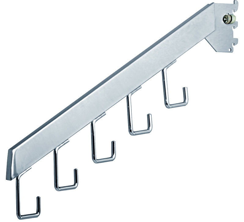 Rdw-5h-ch 5-hook Waterfall For 0.5 In. Slot On 1 In. Center
