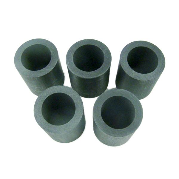 B166 X 5 10 Oz Graphite Crucibles For Mini Fast Furnace Melting Gold Silver - Set Of 5