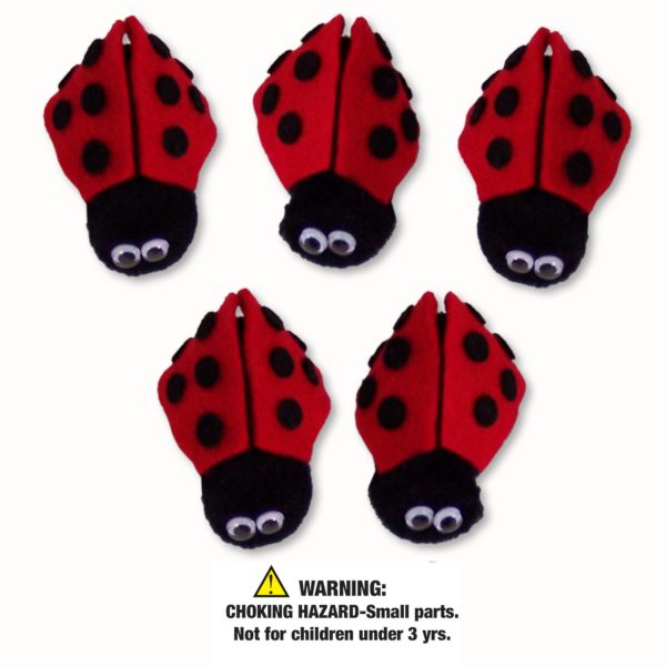 Wz148 Five Little Ladybugs