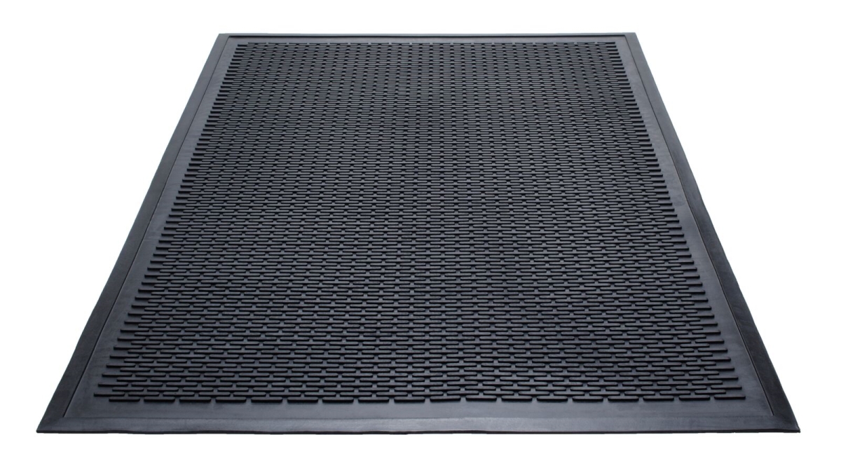 14020300 2 X 3 Ft. Clean Step Scraper Rectangular Mat, Black