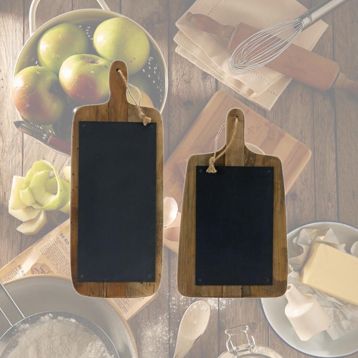 Picture of Melrose International 86368DS Memo Cutting Board - Set of 2