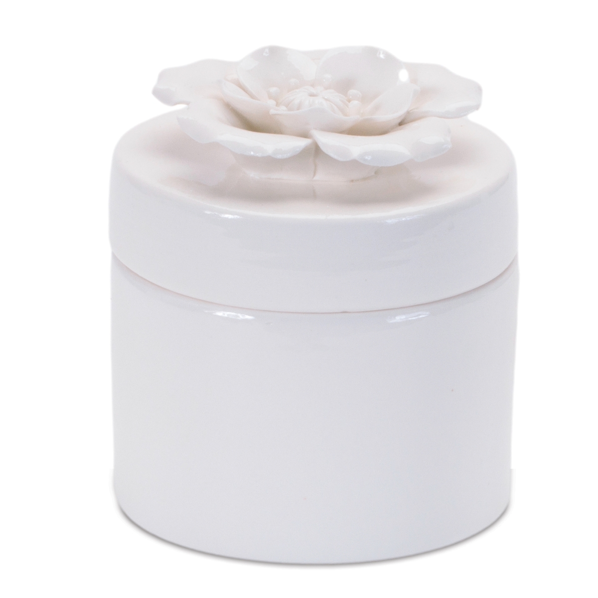 Picture of Melrose 96460DS 4 x 4.5 in. Sto are Floral Box, White - Set of 3