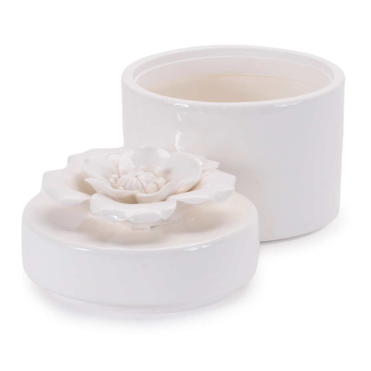 Picture of Melrose 96460DS 4 x 4.5 in. Sto are Floral Box, White - Set of 3