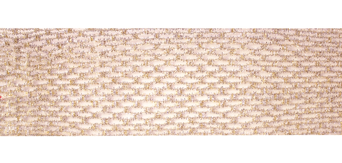 UPC 746427733939 product image for 73393DS 4 in. x 10 yards Wired Metallic Ribbon, Gold & Silver - 6 Rolls | upcitemdb.com