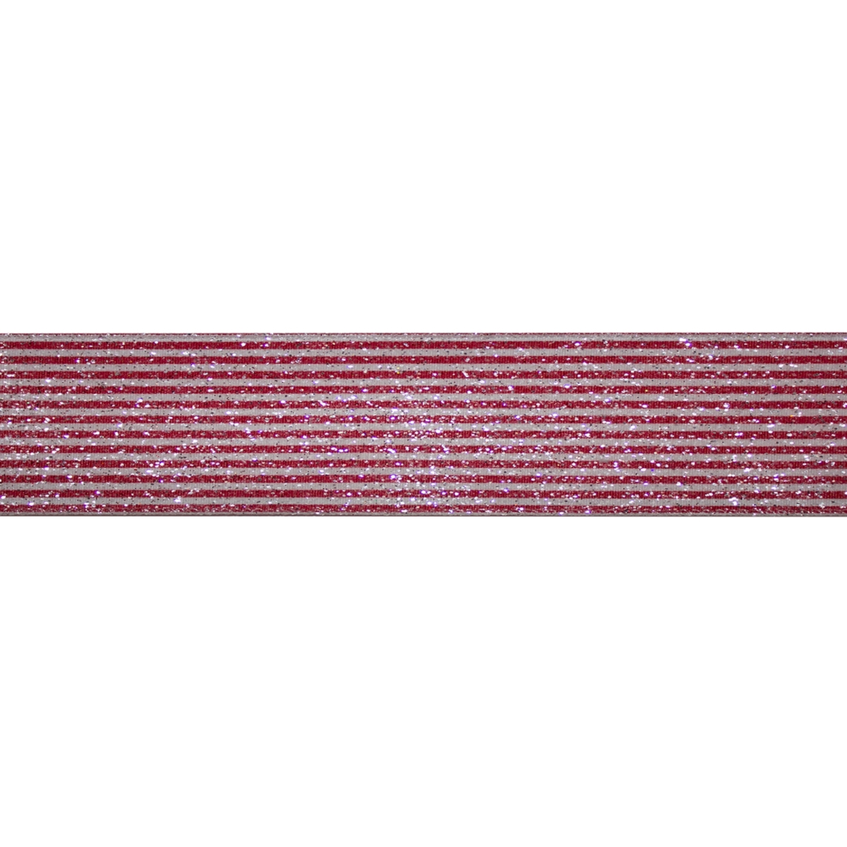 UPC 746427734479 product image for 73447DS 2.5 in. x 10 yards Wired Polyester Ribbon, Red & White - 6 Rolls | upcitemdb.com