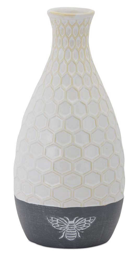 UPC 746427781015 product image for 78101DS 9.25 in. Ceramic Vase with Bee - Set of 2 | upcitemdb.com