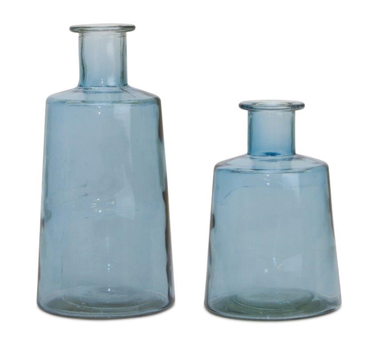 UPC 746427823791 product image for 82379 7, 9.5 in. Glass Blue Bottle, Set of 4 | upcitemdb.com