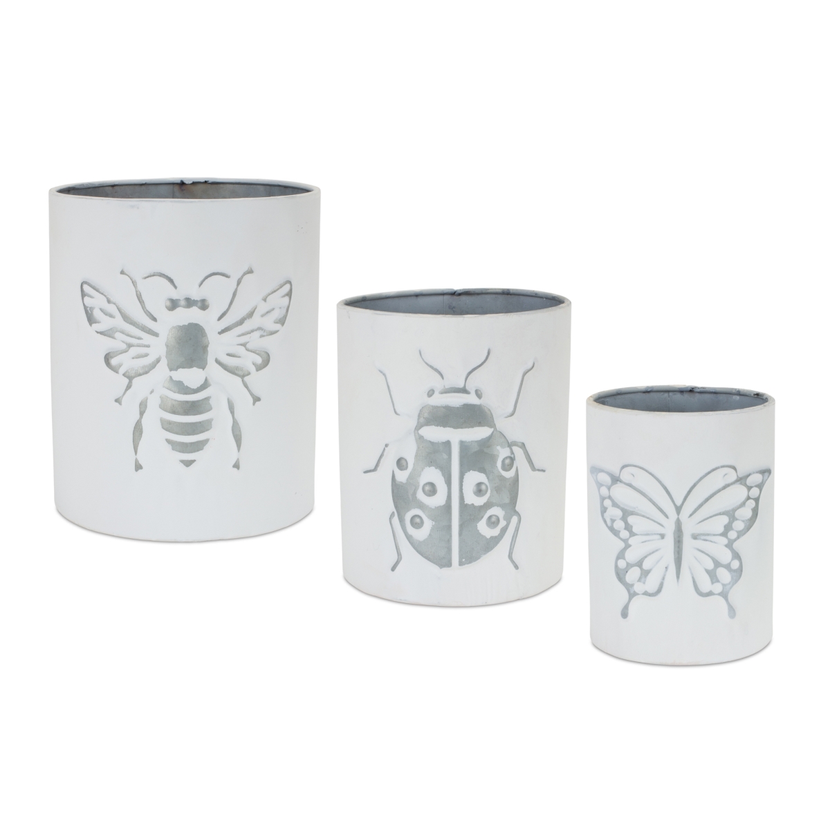 UPC 746427855761 product image for 85576DS 4.5 x 5.75 in., 5.5 x 6.75 in., 6.5 x 7.75 in. Iron Insect Pot&# | upcitemdb.com