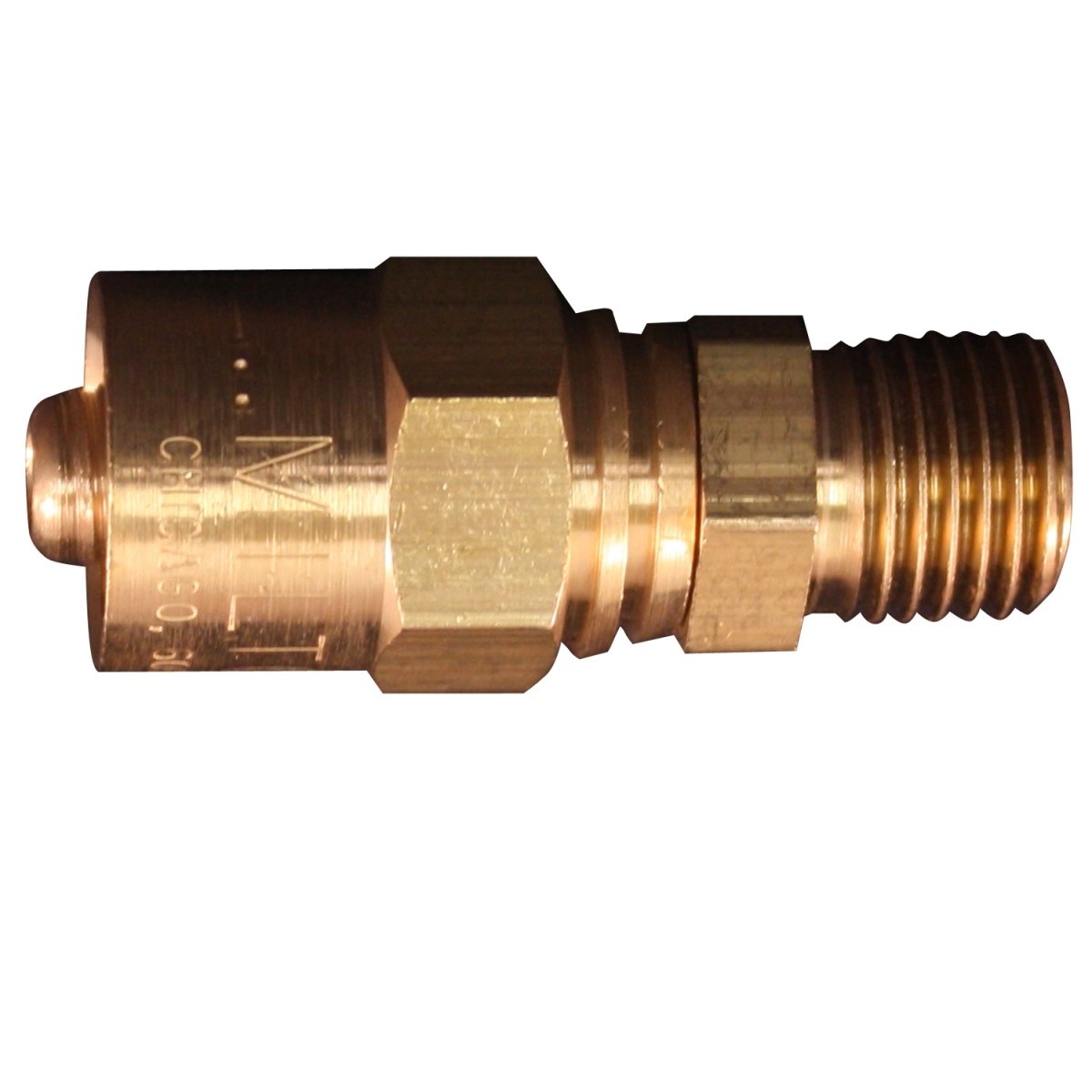 0.25 In. Mnpt Reusable Hose End Fitting