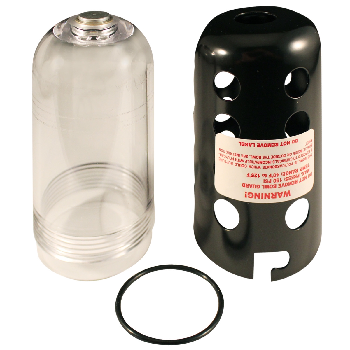 Milton 1028p Plastic Filter & Lubricator Replacement Bowl