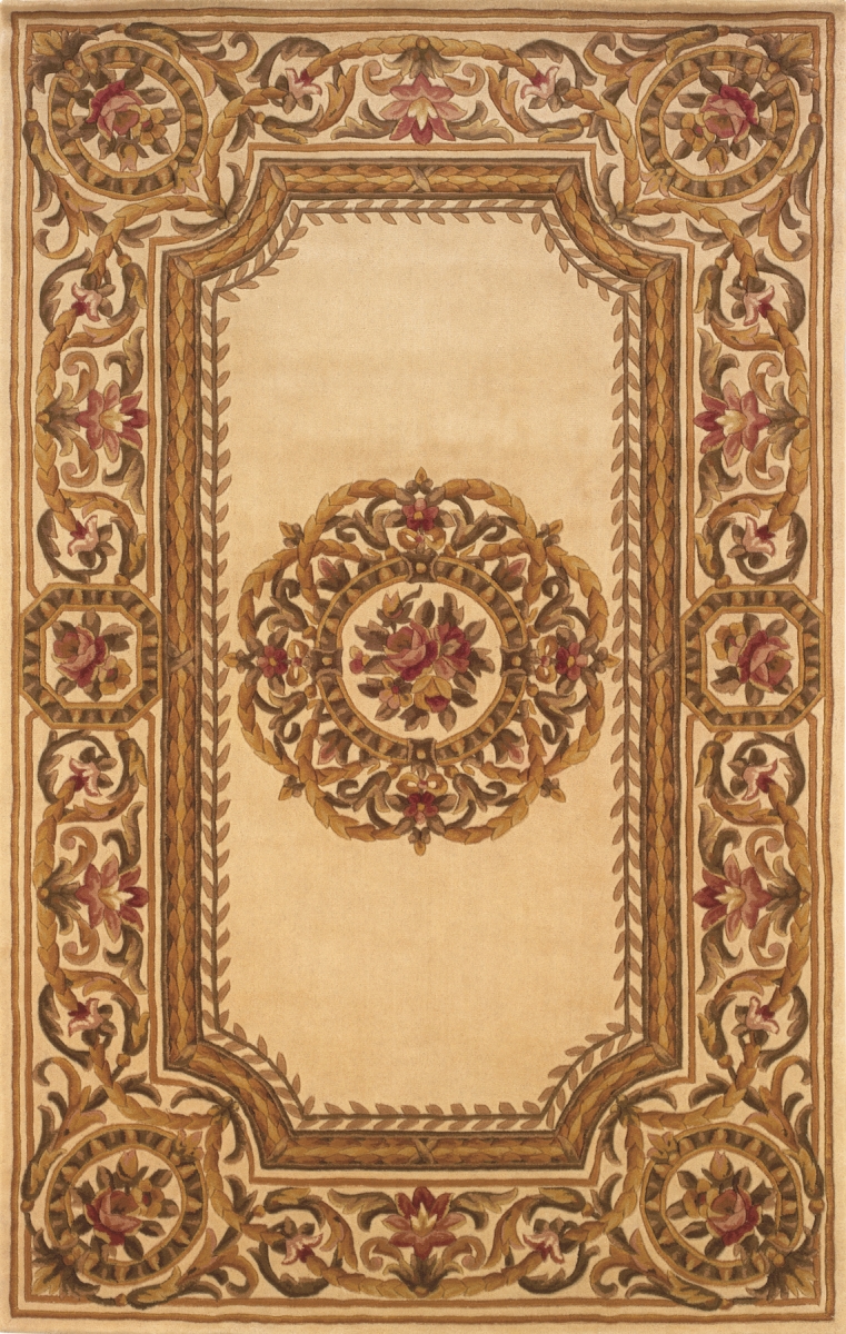 Harmoha-12ivy2380 Harmony Hand Tufted 100 Percent Wool Rug, Ivory - 2 Ft. 3 In. X 8 Ft. - Runner