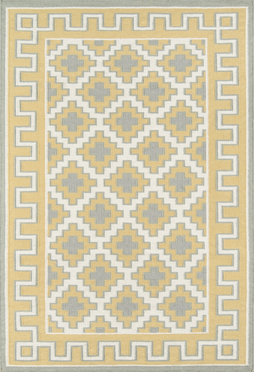 Thomptho-4gld2030 Hand Woven Thompson Rectangle Area Rug, Gold - 2 X 3 Ft.