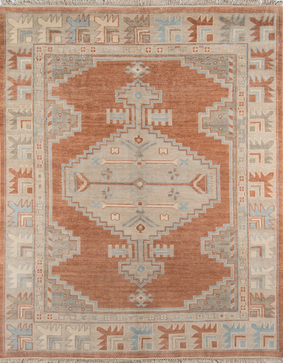 Concdcrd-1rst5686 5 Ft. 6 In. X 8 Ft. 6 In. Concd-1 Hand Knotted Rectangle Area Rug - Rust