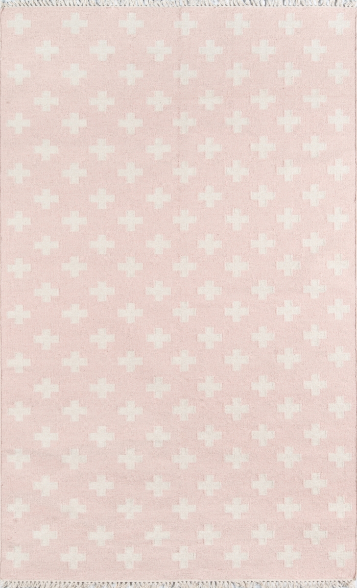 Topantop-1pnk3656 3 Ft. 6 In. X 5 Ft. 6 In. Topan-1 Hand Woven Rectangle Area Rug - Pink