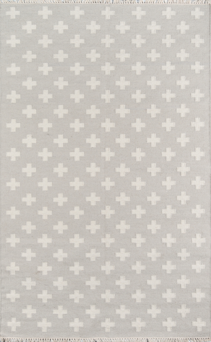 Topantop-1gry3656 3 Ft. 6 In. X 5 Ft. 6 In. Topan-1 Hand Woven Rectangle Area Rug - Grey