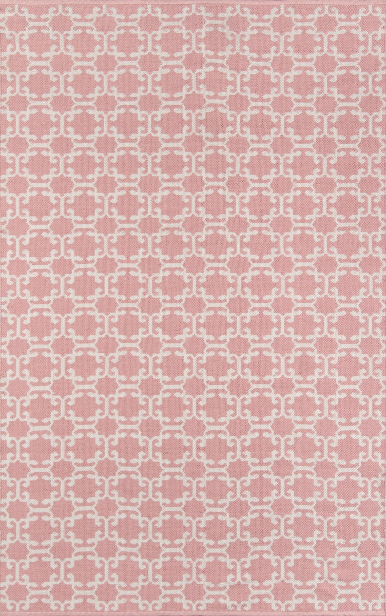 Pambepam-2pnk3656 3 Ft. 6 In. X 5 Ft. 6 In. Palm Beach-2 Hand Woven Rectangle Area Rug - Pink