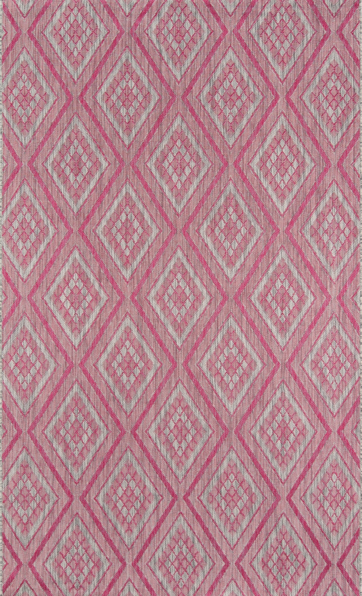 Lakeplak-1pnk93c6 9 Ft. 3 In. X 12 Ft. 6 In. Lakep-1 Rectangle Area Rug - Pink