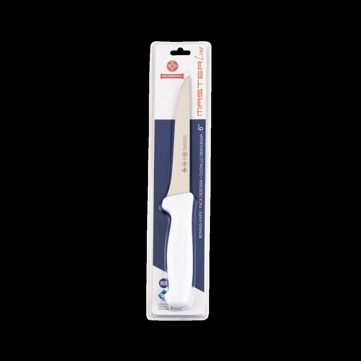7815-6 6 in. 7800 Masterline, Paring Knife, Black