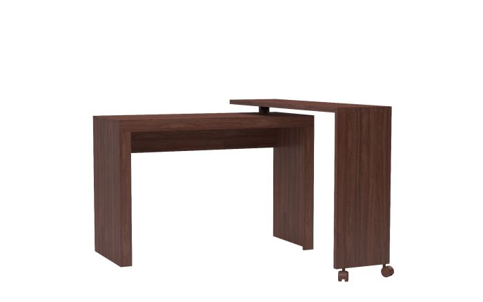 33amc164 Accentuations By Innovative Calabria Nested Desk, Nut Brown