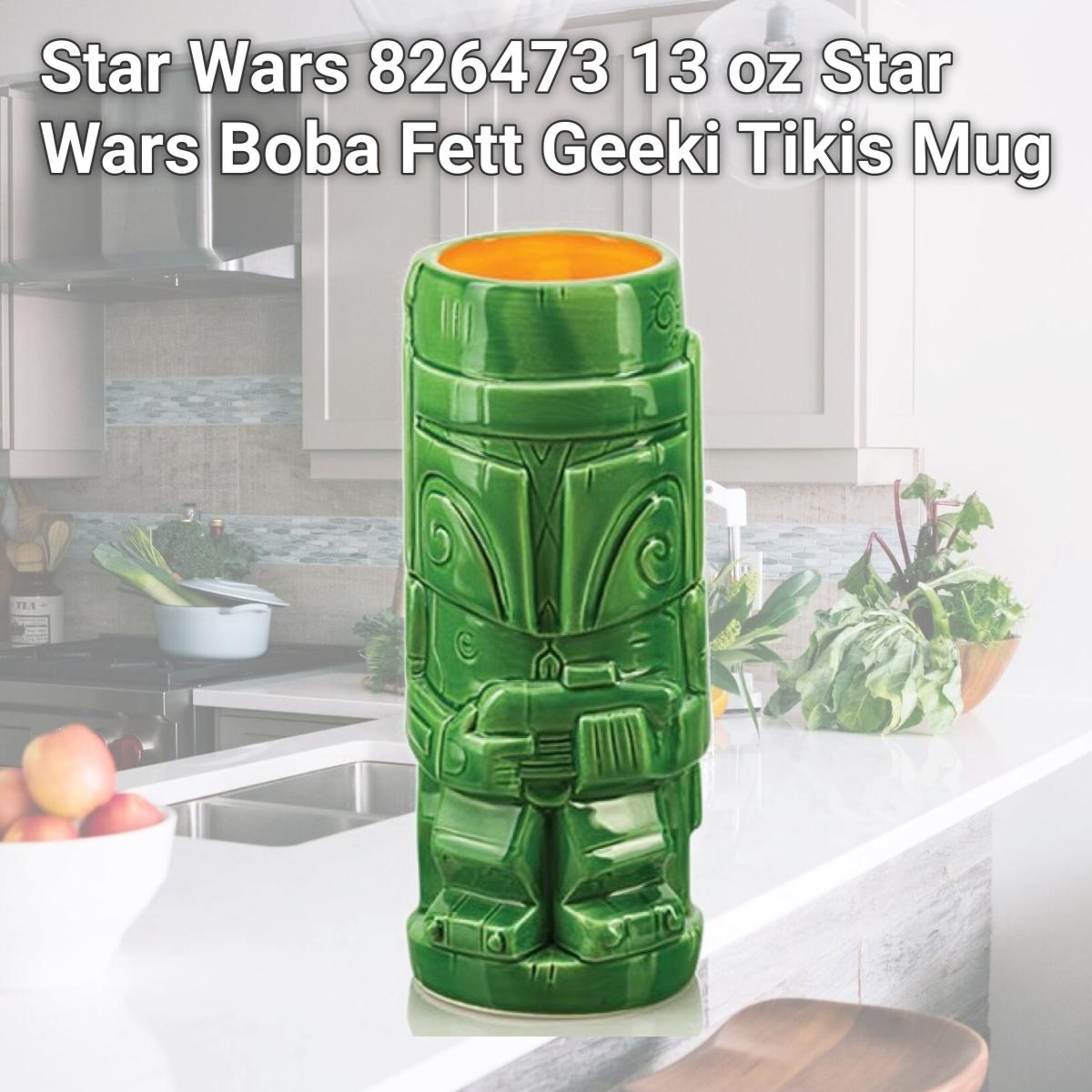 Picture of Star Wars 826473 13 oz Star Wars Boba Fett Geeki Tikis Mug