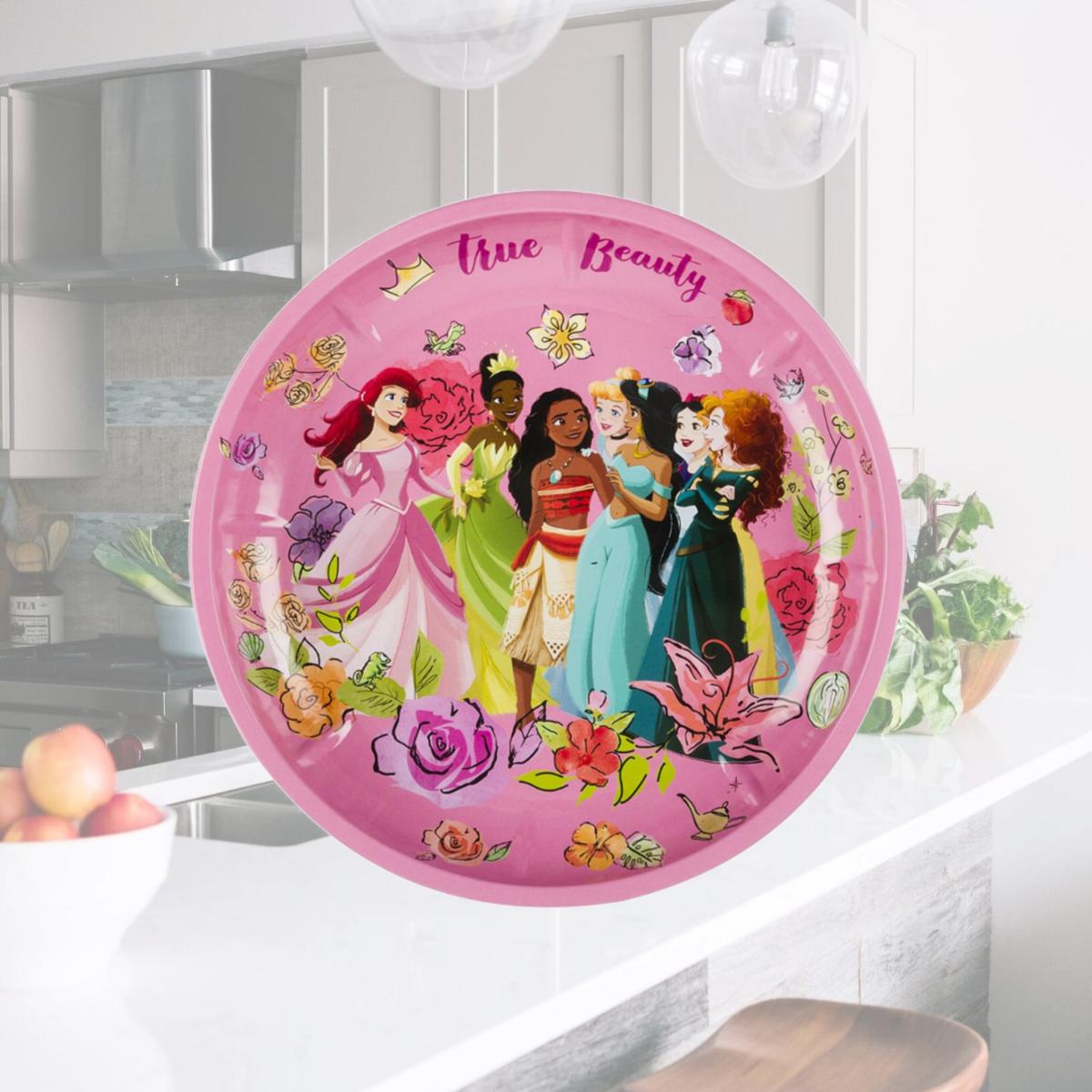 Picture of Disney 858340 10 in. Disney Princesses Floral Serving Bowl