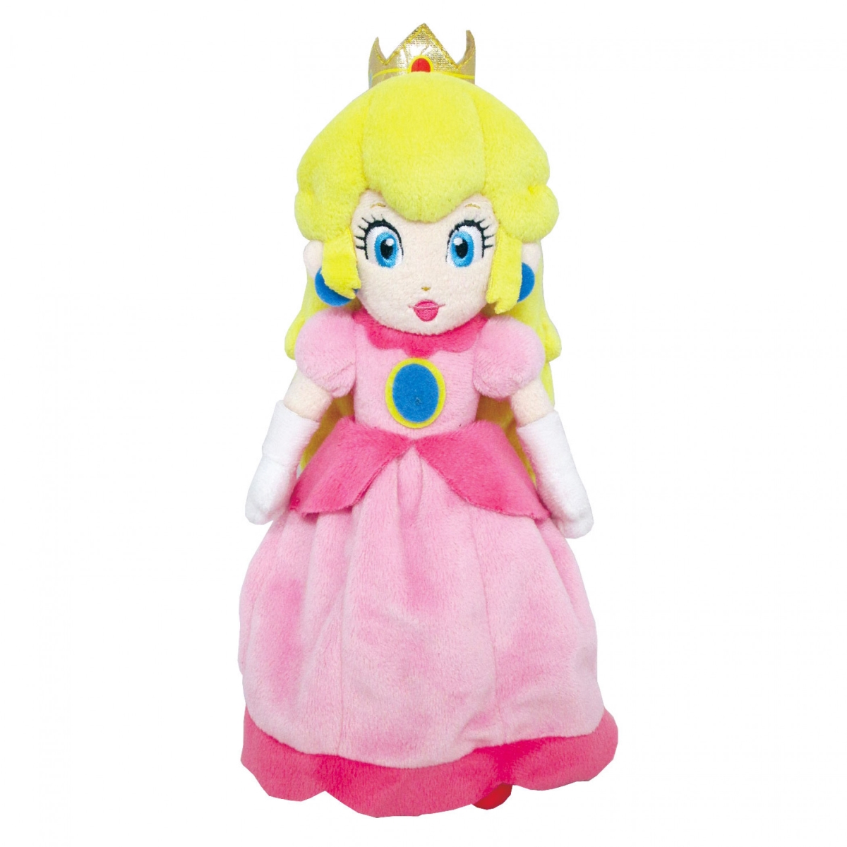 807185 10 in. Super Mario Brothers Princess Peach Plush Doll