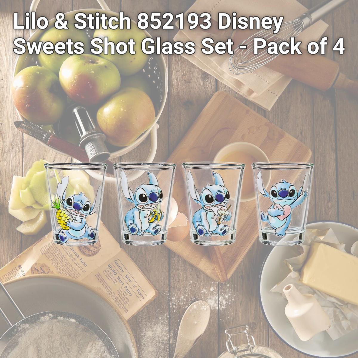 Picture of Lilo & Stitch 852193 Disney Sweets Shot Glass Set - Pack of 4
