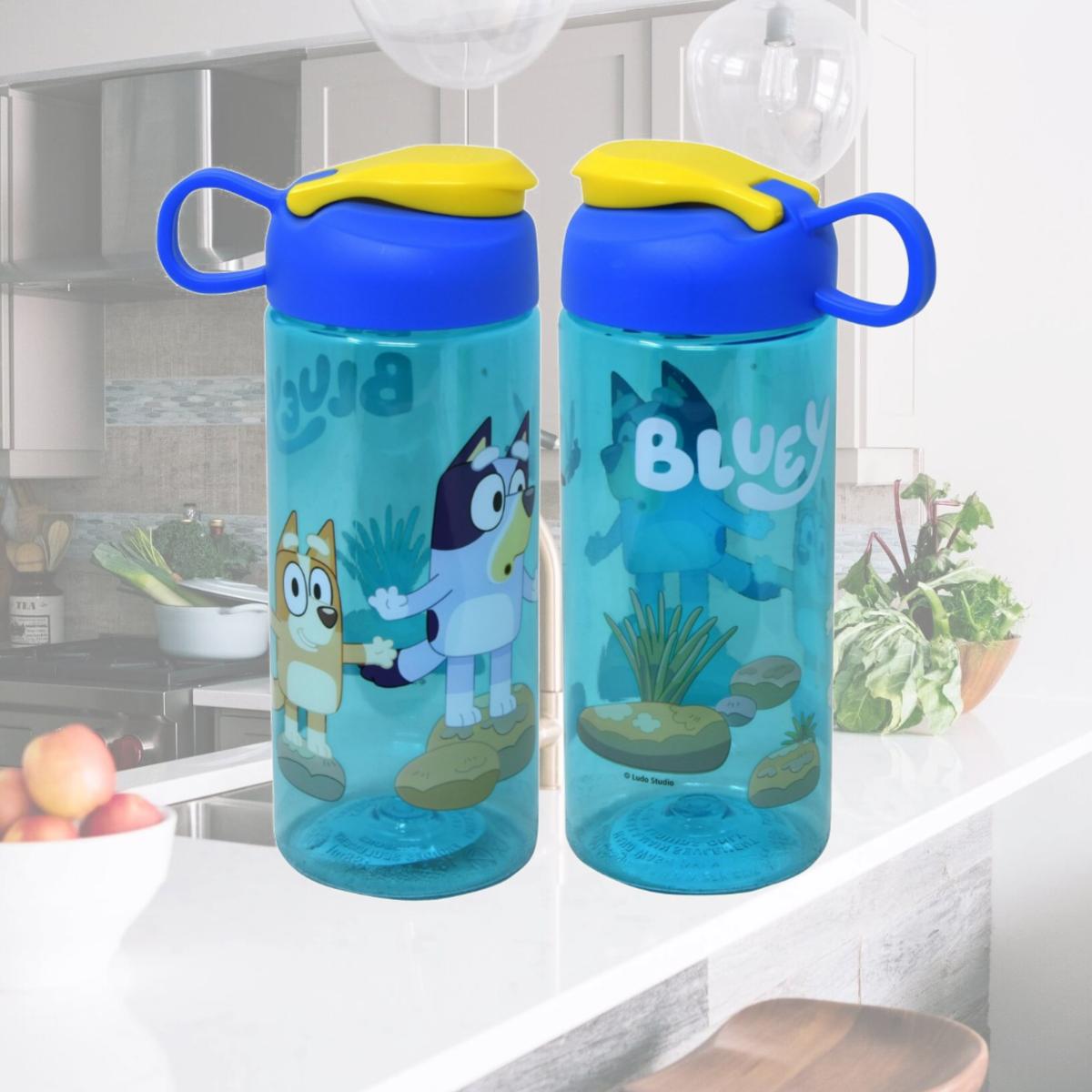 Picture of Bluey 868160 16.5 oz Bluey & Bingo Snap Close Sullivan Bottle, Blue