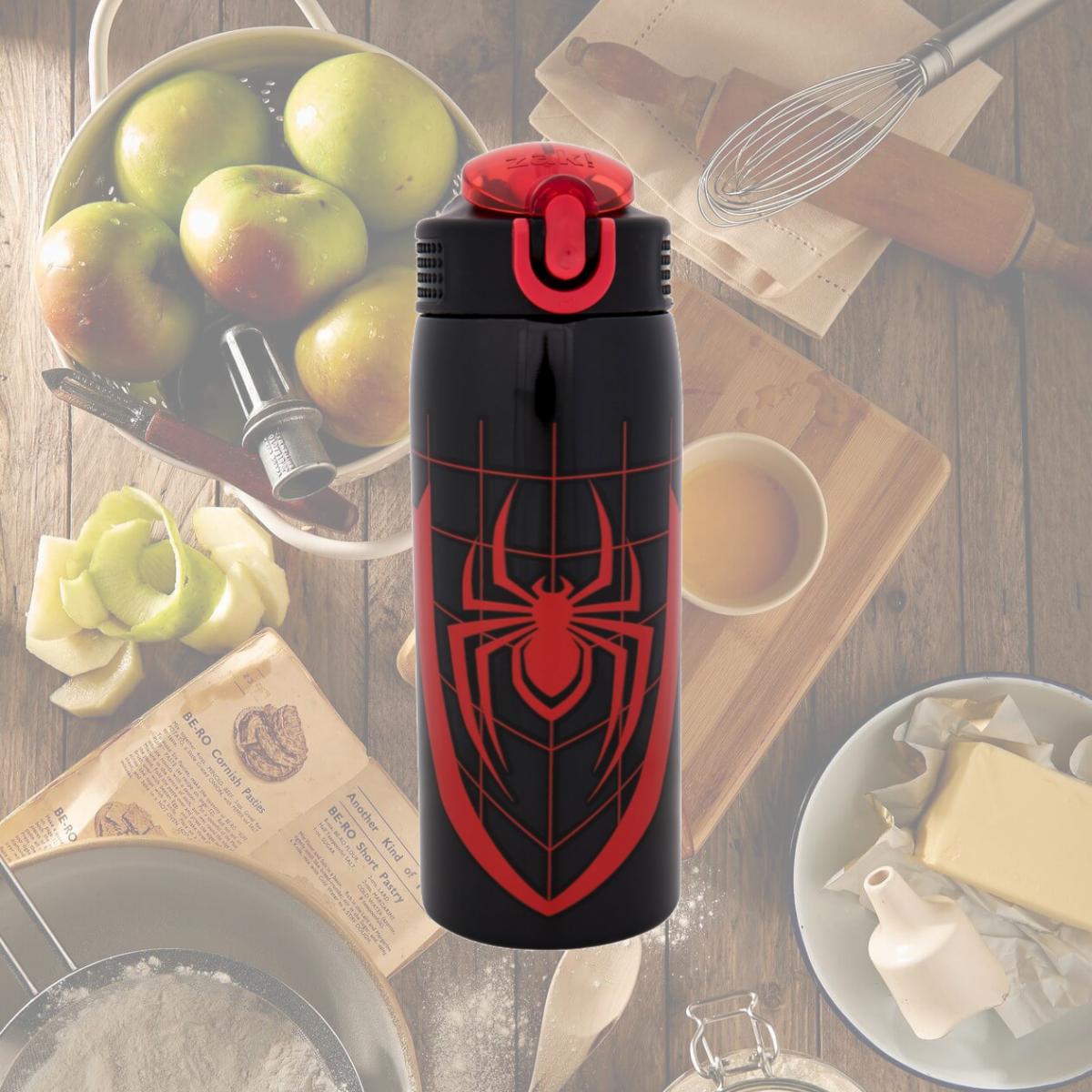 Picture of Miles Morales 874992 19 oz Suit Stainless Steel Double Walled Water Bottle