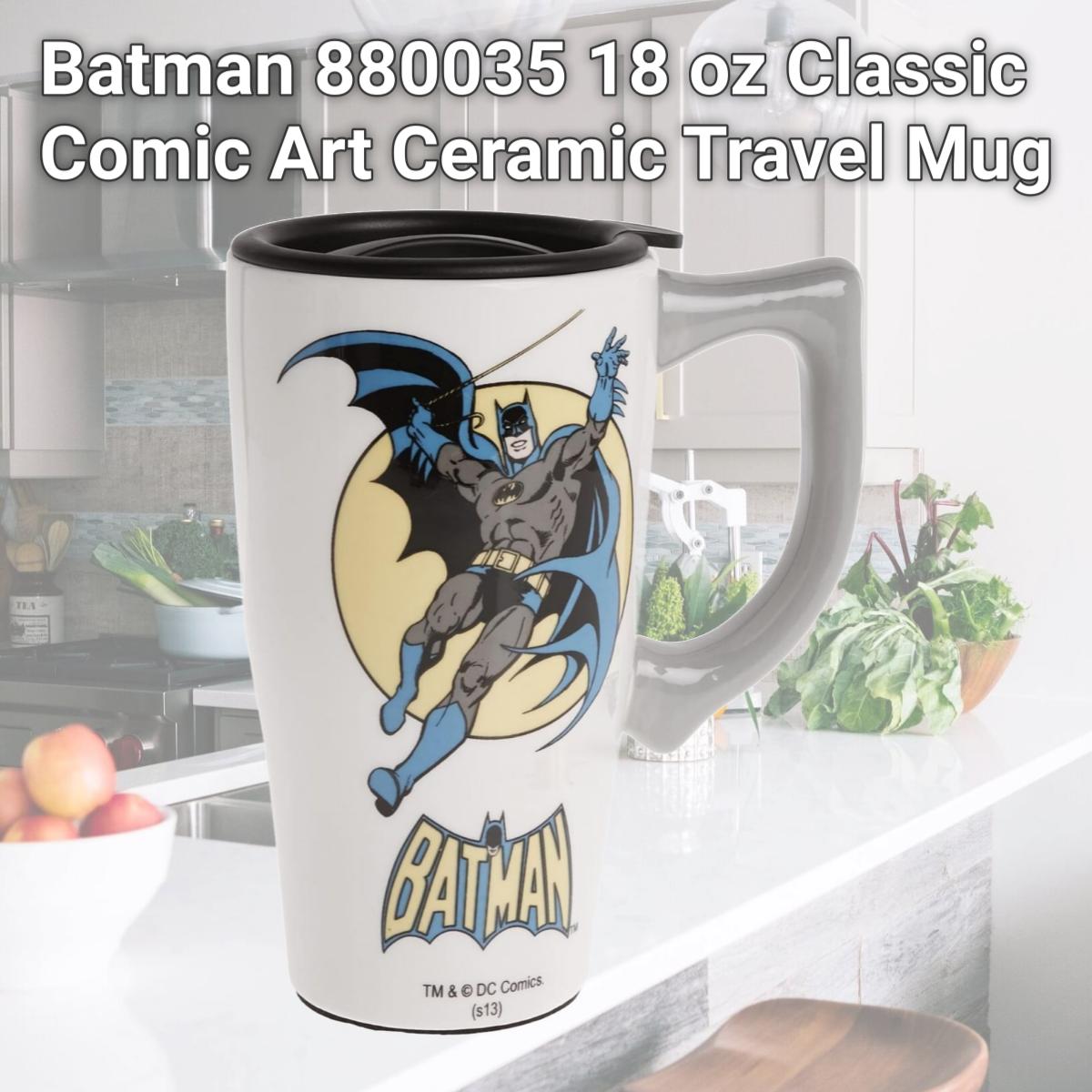 Picture of Batman 880035 18 oz Classic Comic Art Ceramic Travel Mug