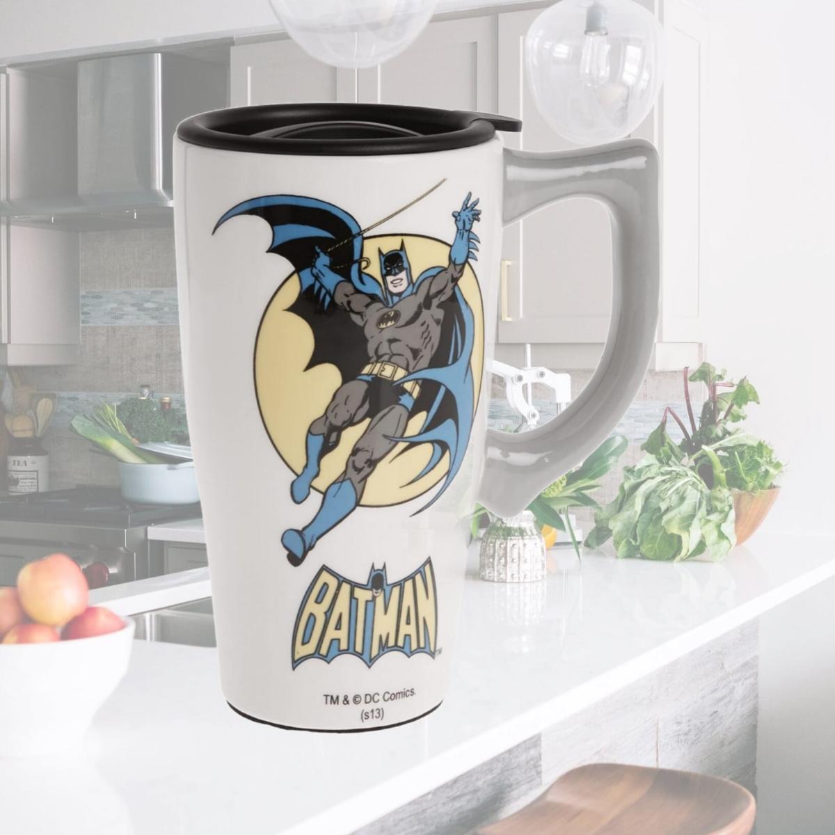 Picture of Batman 880035 18 oz Classic Comic Art Ceramic Travel Mug