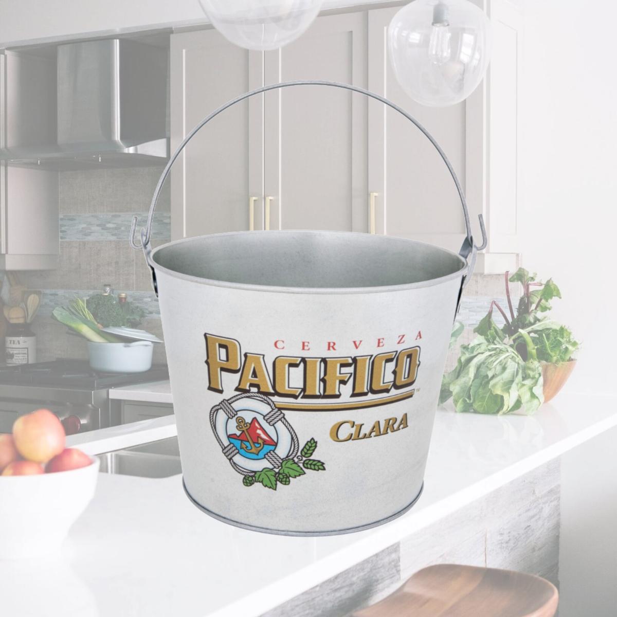 Picture of Pacifico 879991 Logo Beer Bucket, Silver
