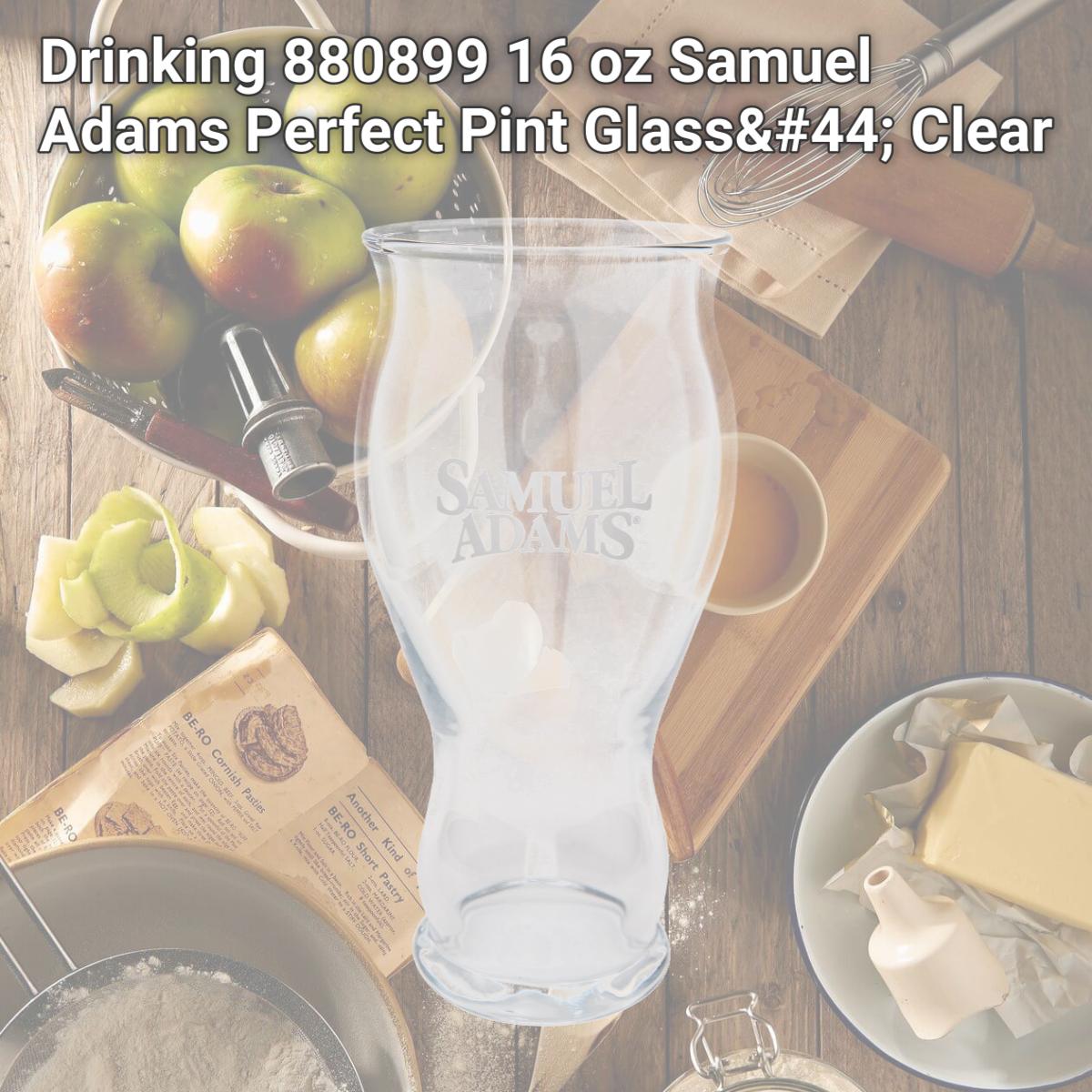 Picture of Drinking 880899 16 oz Samuel Adams Perfect Pint Glass, Clear
