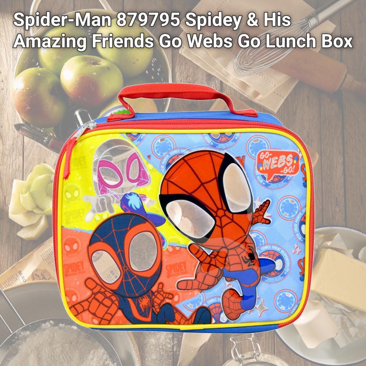 Picture of Spider-Man 879795 Spidey & His Amazing Friends Go Webs Go Lunch Box
