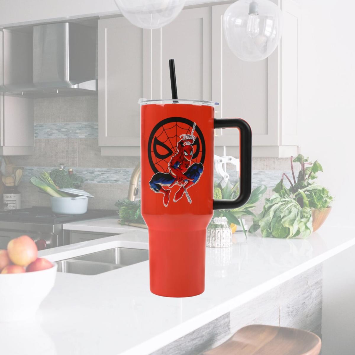 Picture of Spider-Man 883062 40 oz Web Slinger Marvel Stainless Steel Tumbler