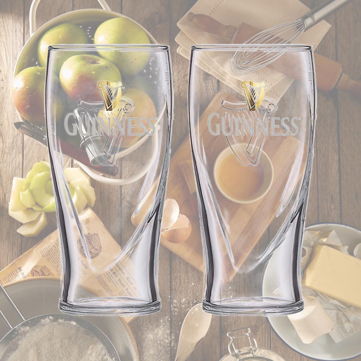 Picture of Guinness 879176 10 oz Beer Half-Pint Glass - Pack of 2